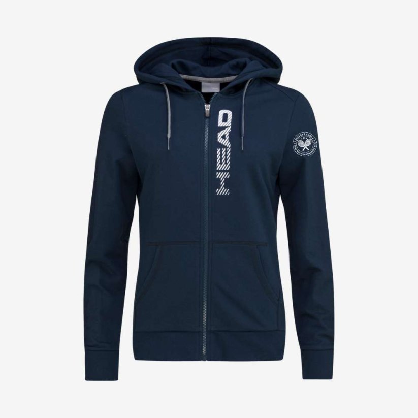 HEAD CLUB GRETA HOODIE FZ WOMEN - TŠ Mnichovo Hradiště