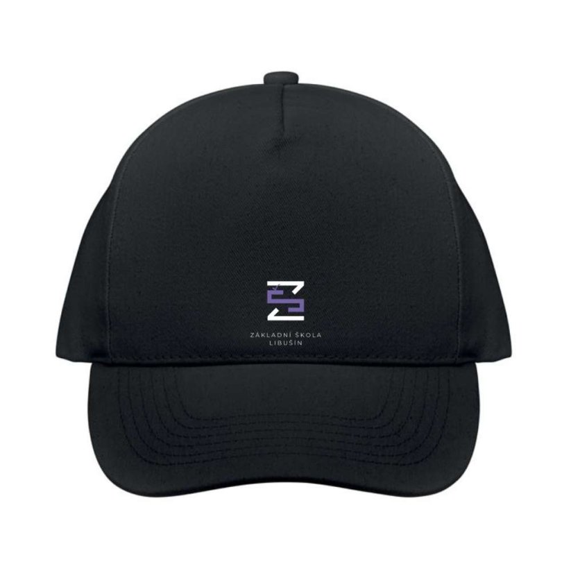 Kšiltovka baseball 5 panel- ZŠ Libušín