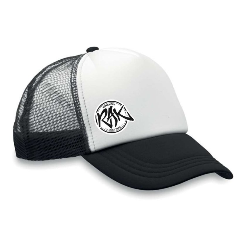 Kšiltovka baseball 5 panel zadní síťka- R.A.K.