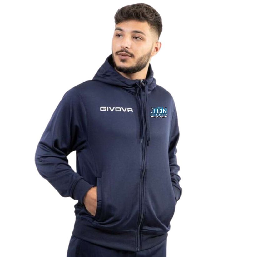 FELPA POLARFLEECE (FULL ZIP) 500 BLU - HC Jičín