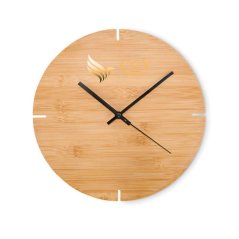 Nástěnné hodiny bambus- CGY
