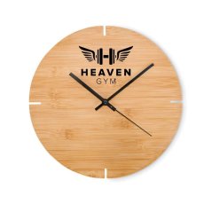 Nástěnné hodiny bambus- Heaven Gym