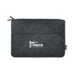 Plstěná taška na notebook- Be the hero