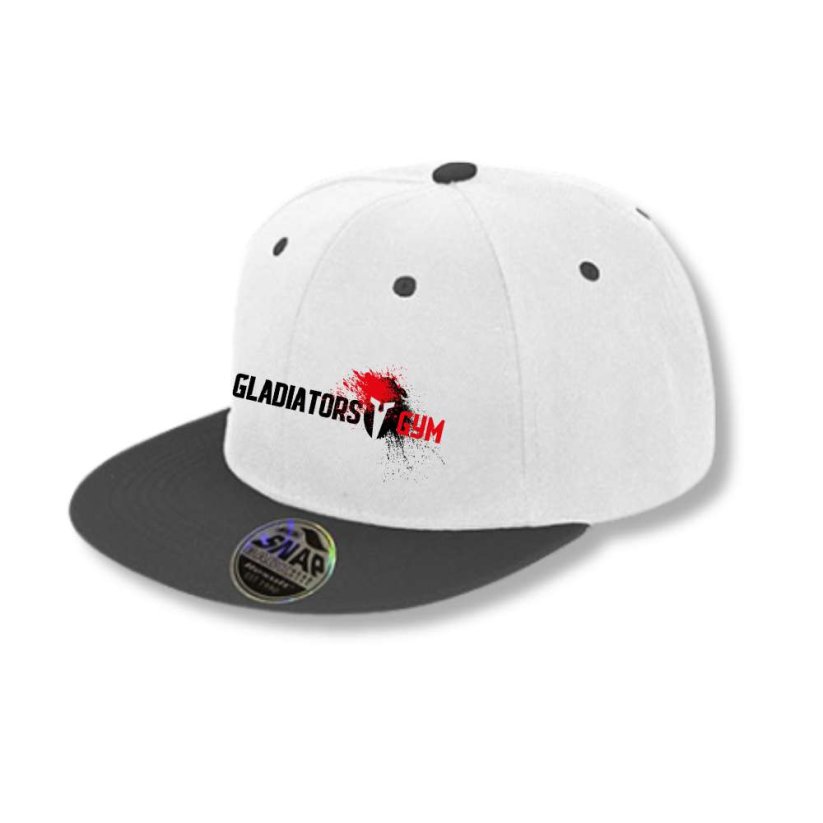 Flat peak Snapback čepice - Gladiators Gym