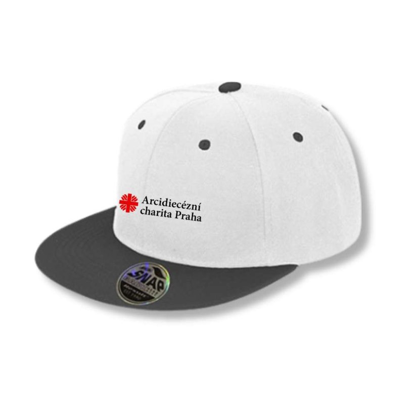 Flat peak Snapback čepice - Arcidiecézní charita Praha